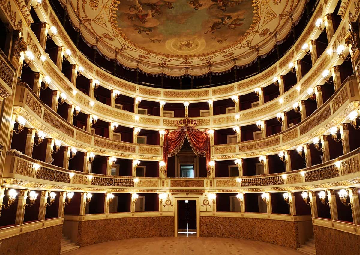 Piccinni Theatre in Bari | Trame Restauri | Restoration Laboratory at ...